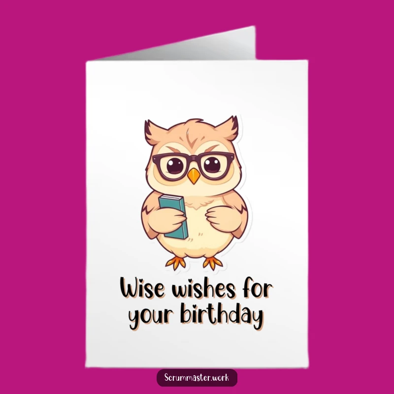 Free Printable Owl Birthday Card: Wise Notes & Nod - Humorous Downloadable Gift!